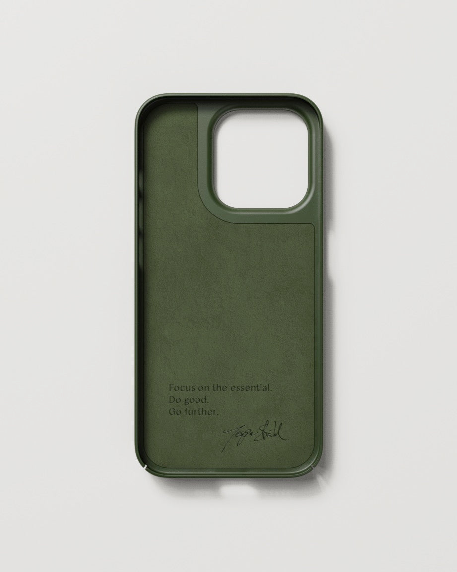 Thin Case - iPhone 14 Pro - Ink Black & Pine Green