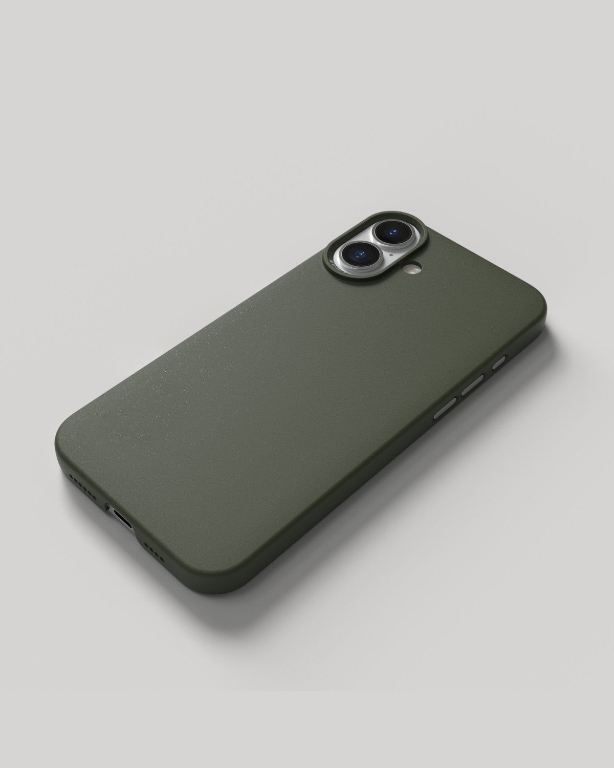 Thin Case - iPhone 16 Plus - Ink Black & Pine Green
