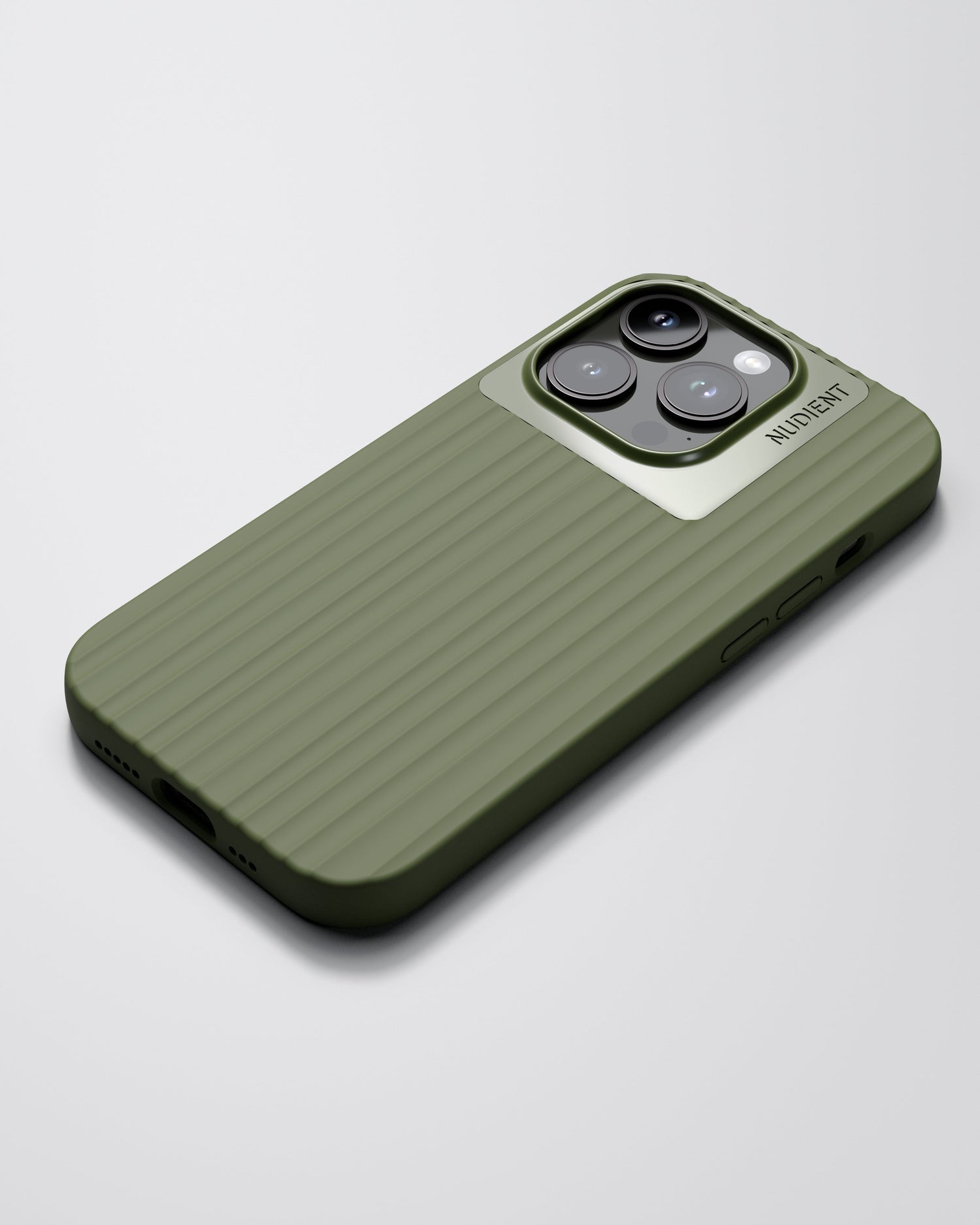 Bold Case - iPhone 14 Pro - Linen Beige & Olive Green
