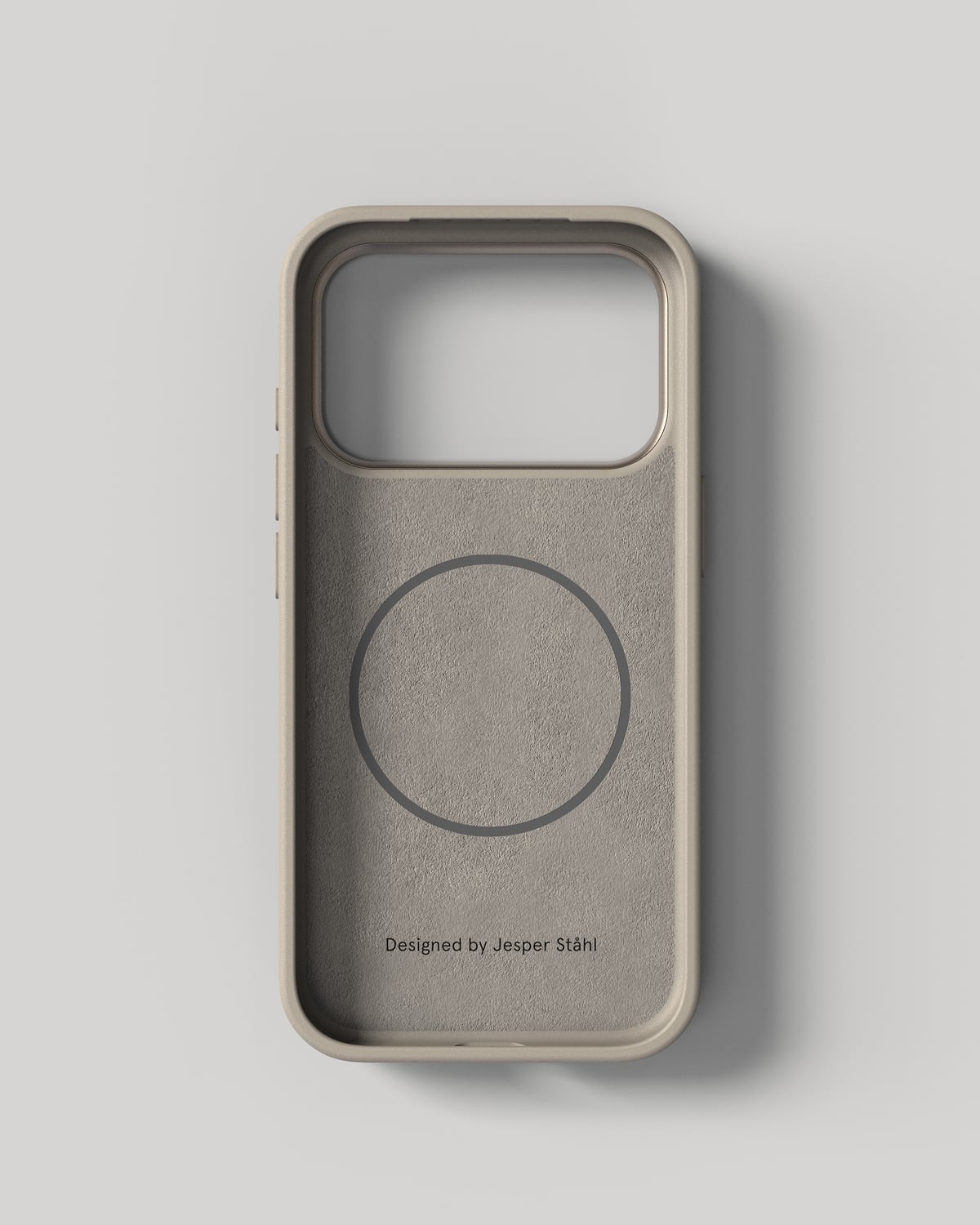 Bold Case - iPhone 17 Pro - Linen Beige & Olive Green