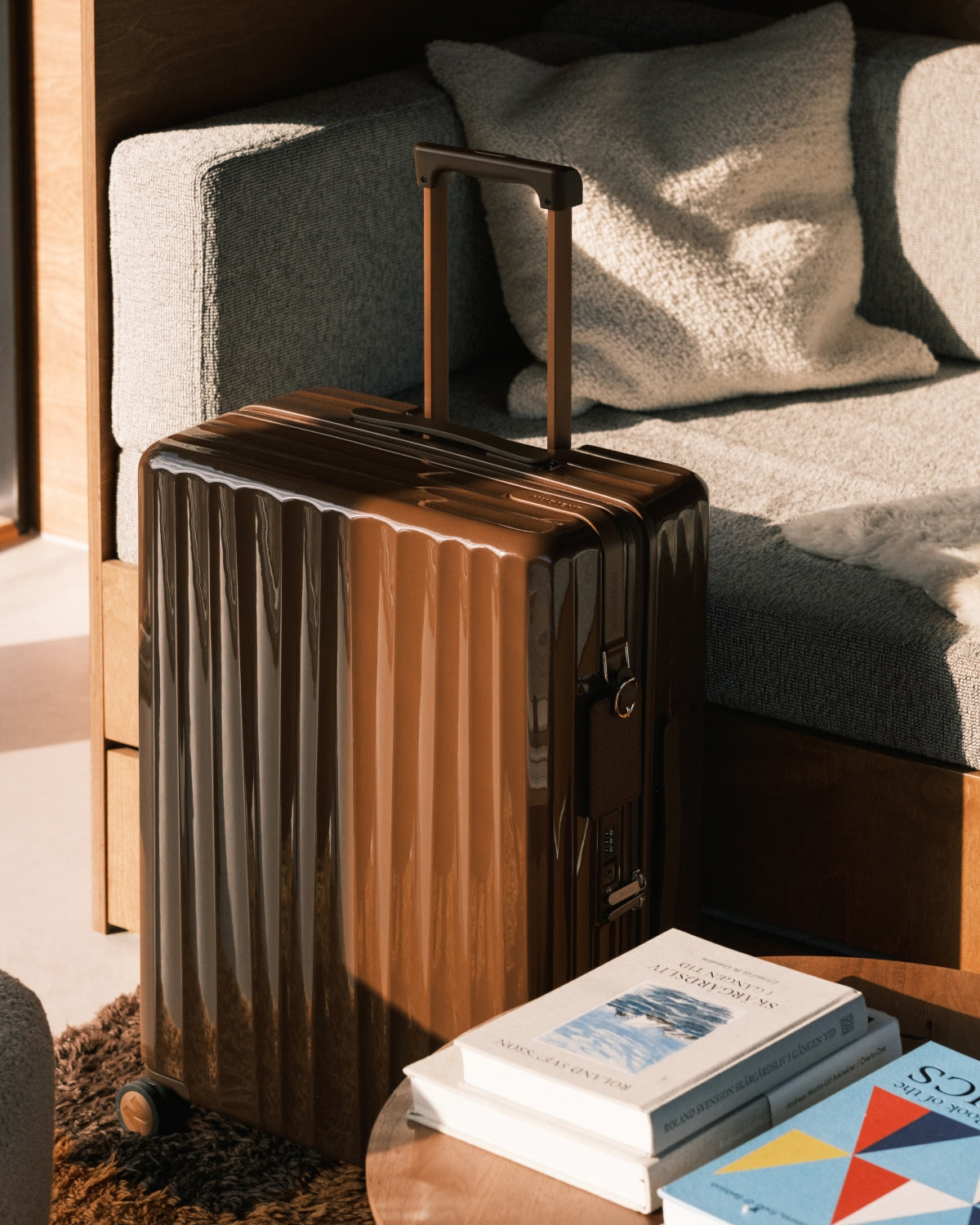 Chestnut Brown - Bold Cabin Bag V2 + Bold Check-In (M) Bag V2 - Bold Check-In (L) Bag V2 Bundle