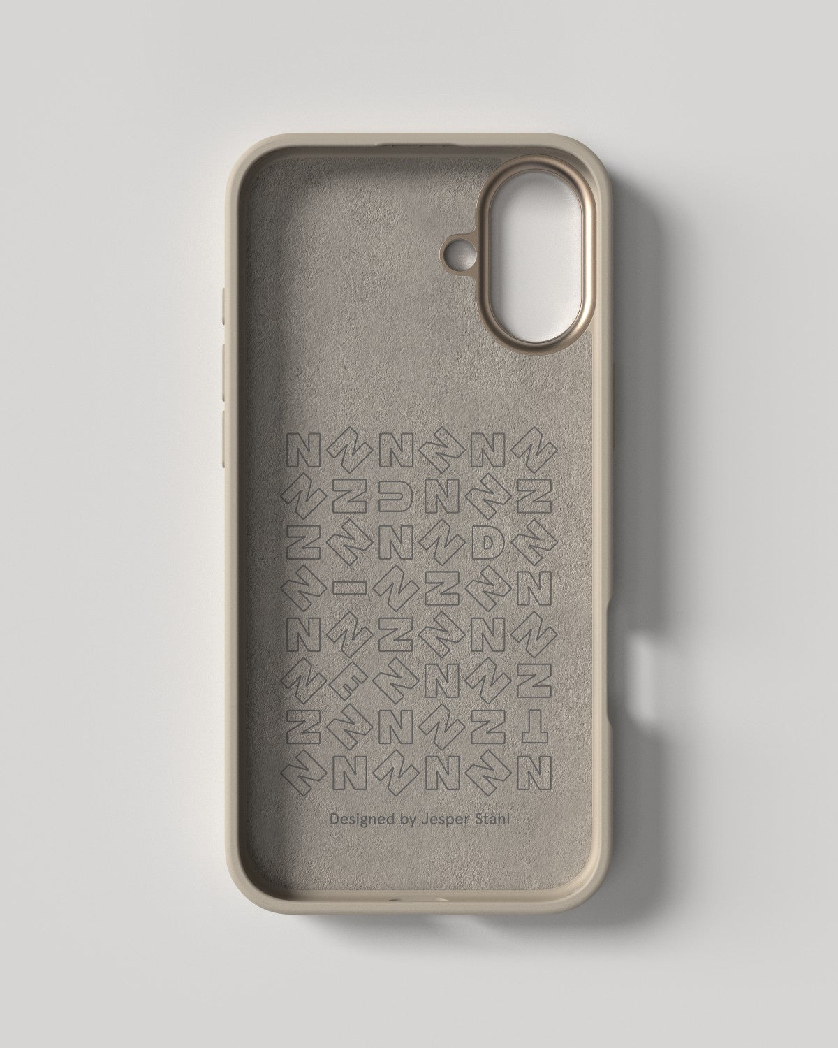 Bold Case - iPhone 16 Plus - Linen Beige & Olive Green
