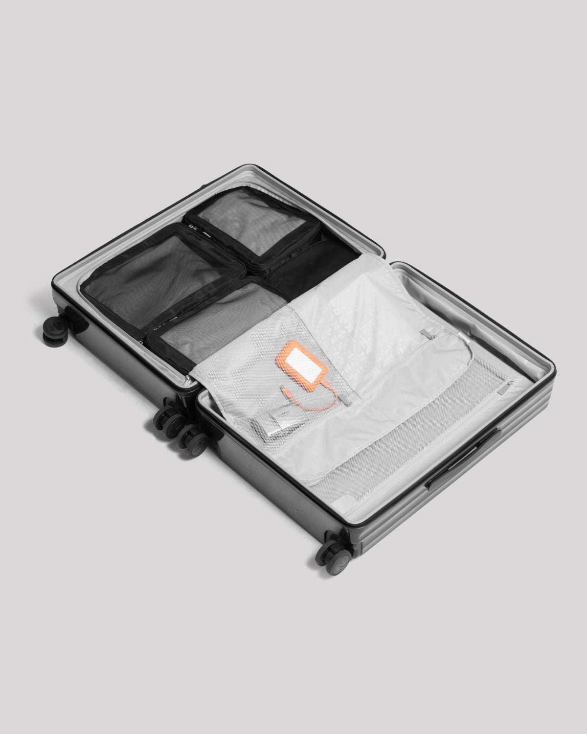 Charcoal Black -  Bold Cabin Bag V2 + Bold Check-In (M) Bag V2 Bundle