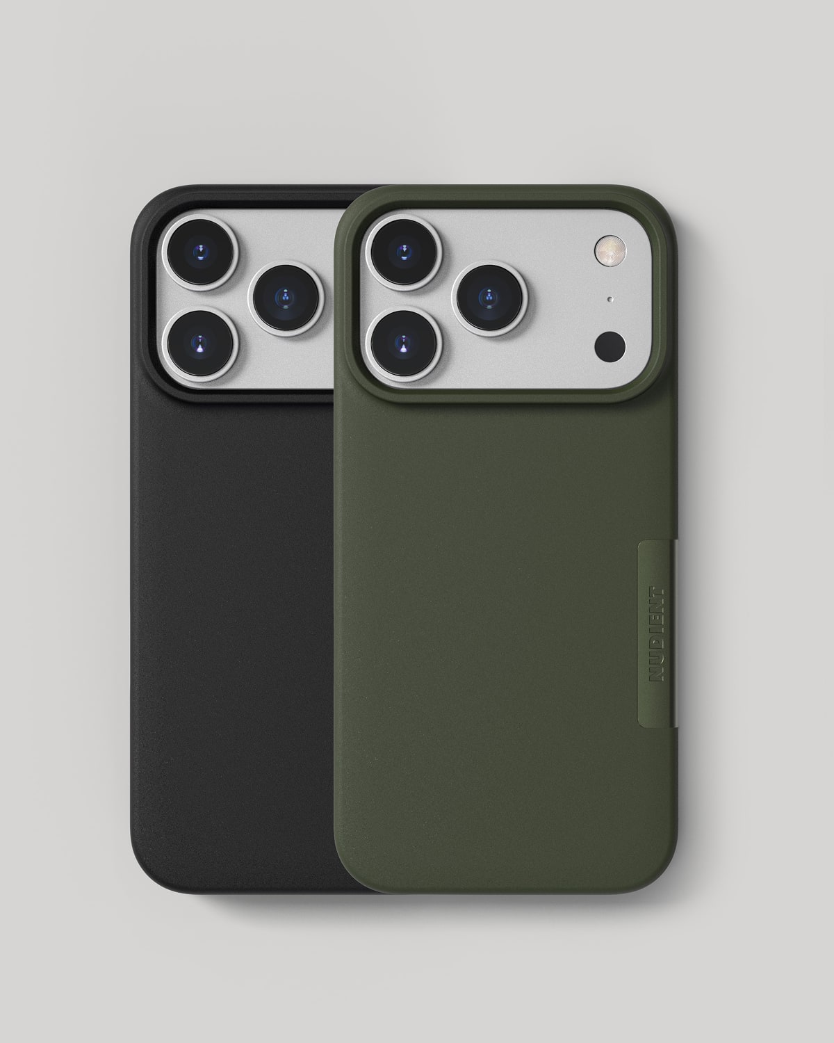 Thin Case - iPhone 17 Pro - Ink Black & Pine Green